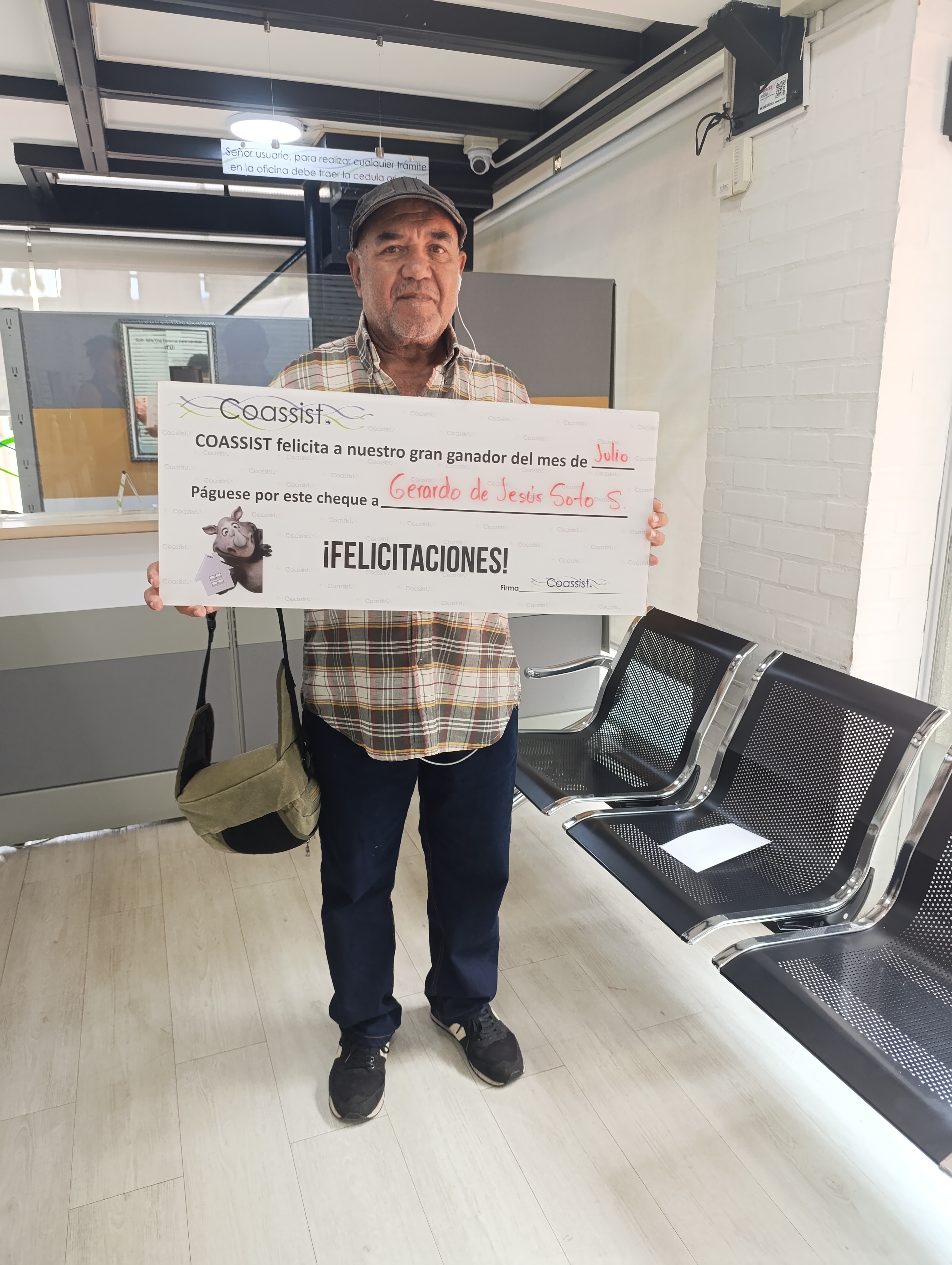 Ganador sorteo sv Julio