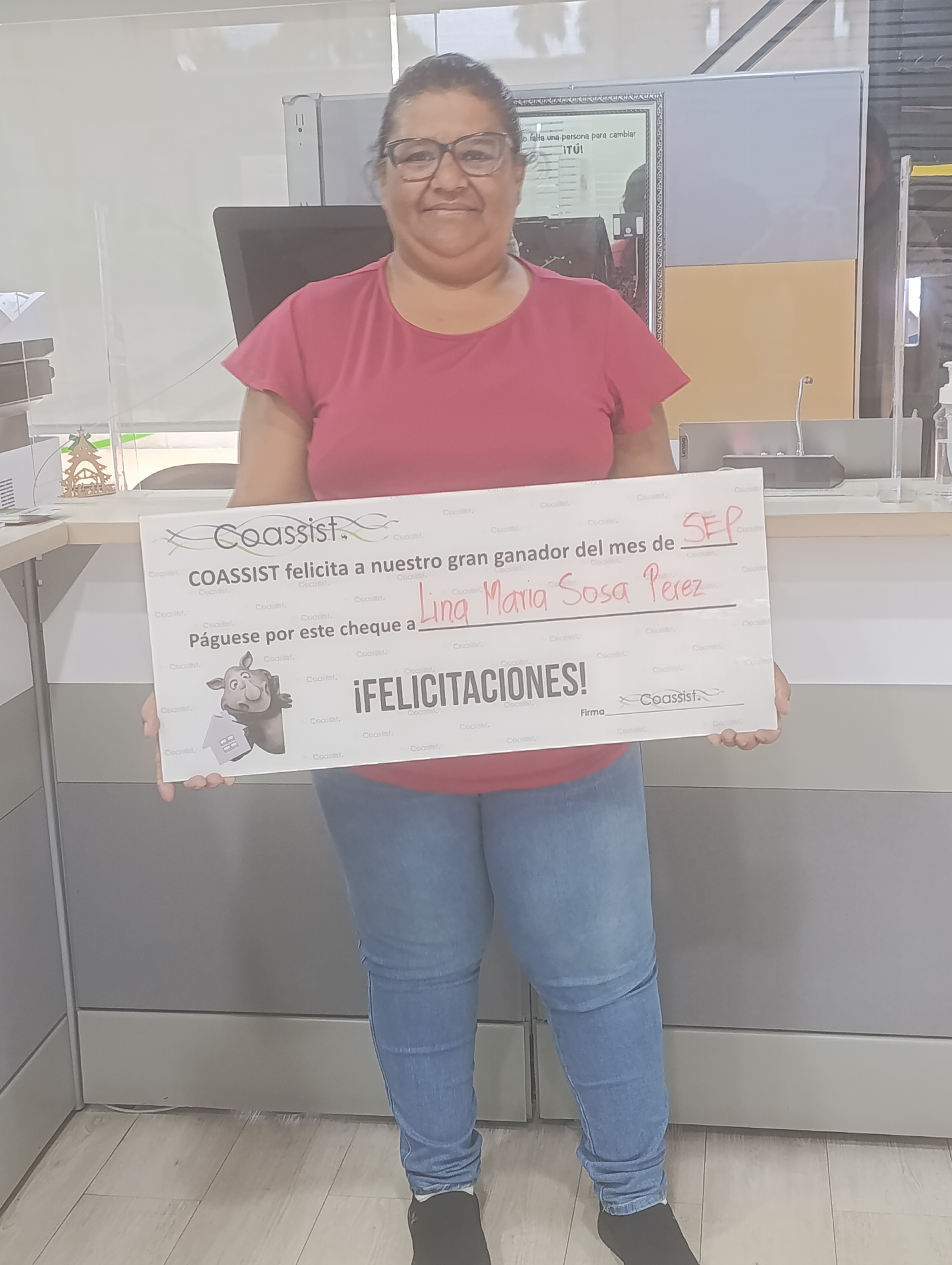 Ganador sorteo Enero