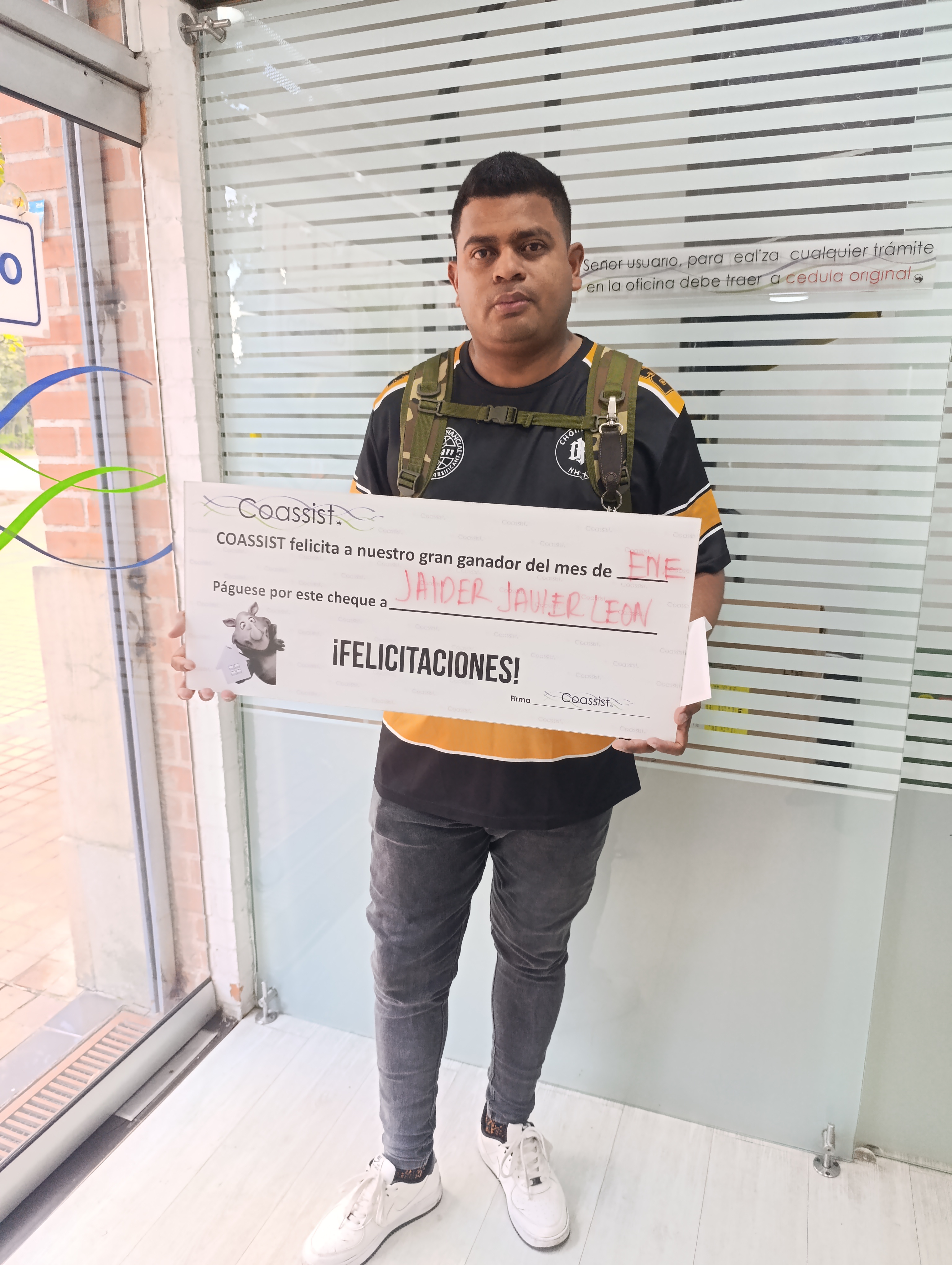 Ganador Enero 2026 SV